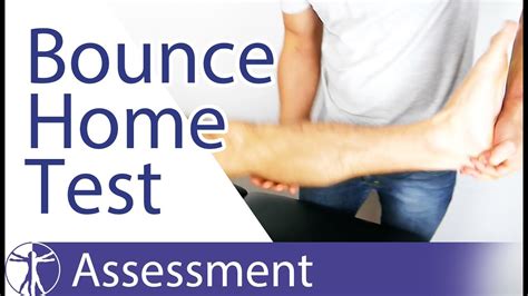 bounce home test meniscal tears|Bounce Home Test .